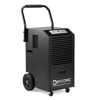 Dryconic Bouwdroger 70L - professioneel - 5,5L watertank - ContinuousDrain - Auto-Defrost - JobSite metaal