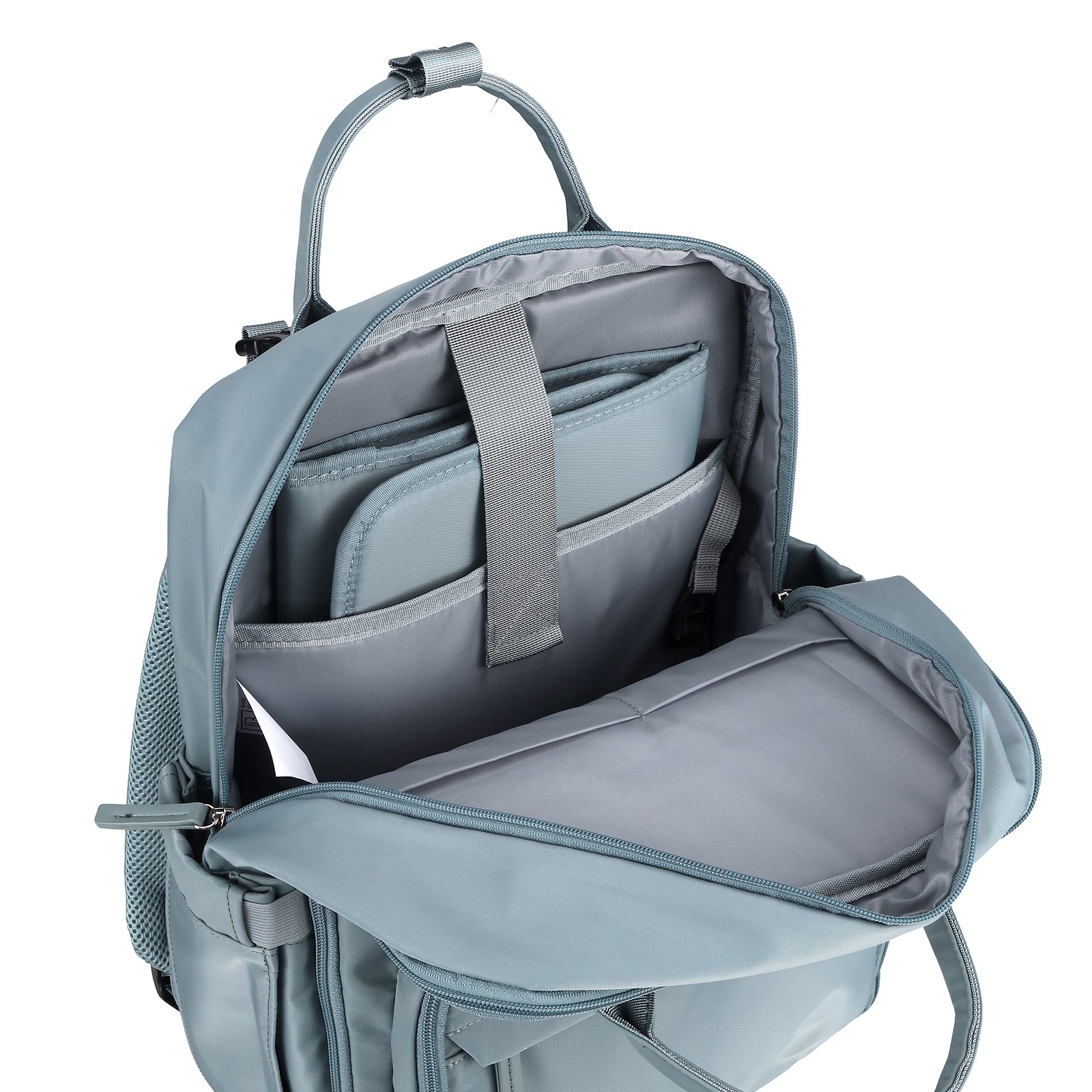 Brisby slijtvaste Luiertas – verzorgingstas – met buggymontage - Mist Blue