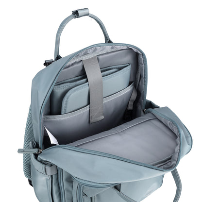 Brisby slijtvaste Luiertas – verzorgingstas – met buggymontage - Mist Blue