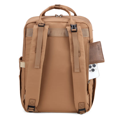 Brisby slijtvaste Luiertas – verzorgingstas – met buggymontage - True Terracotta