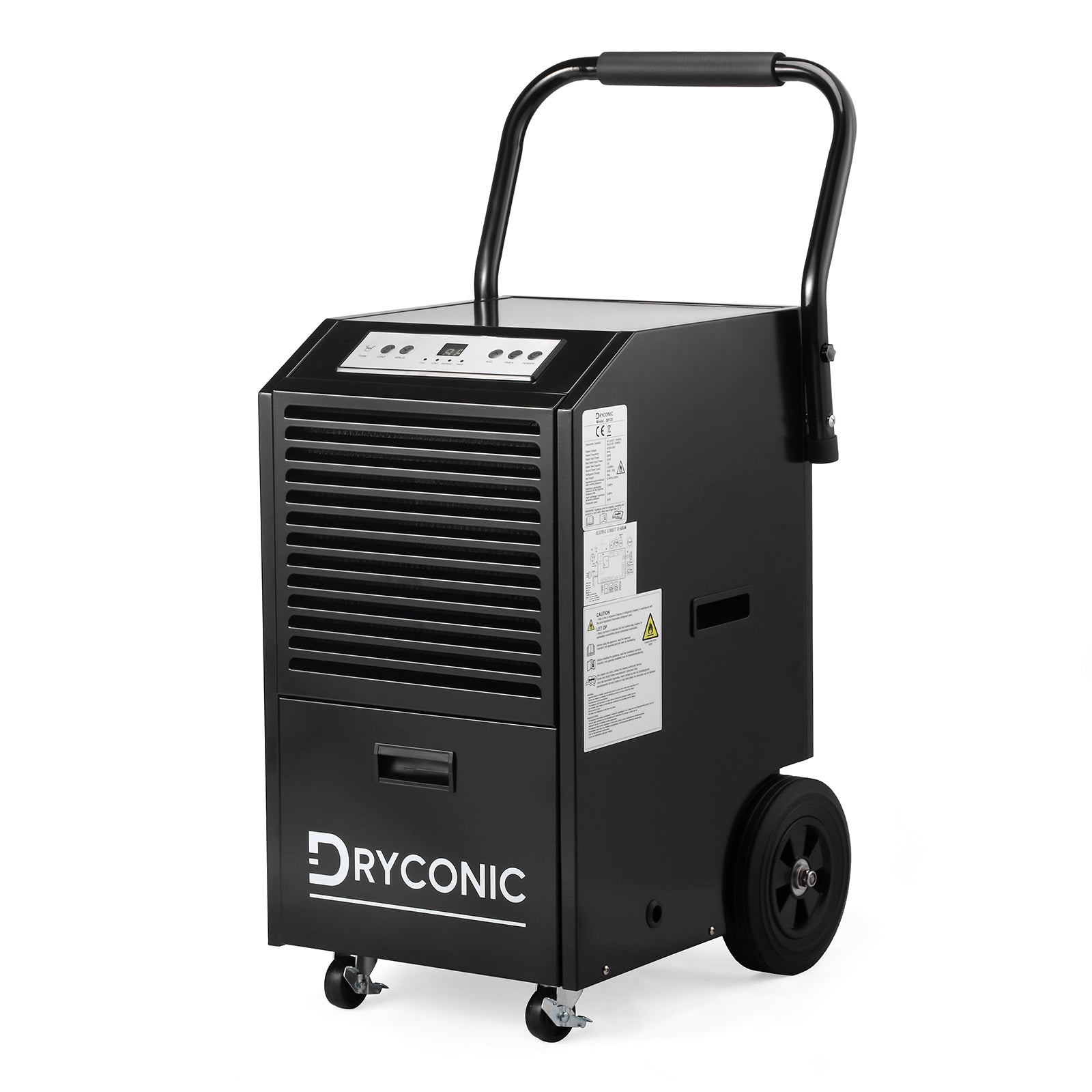 Dryconic luchtontvochtiger 50L - professionele bouwdroger - continue afvoer - 5,5L watertank