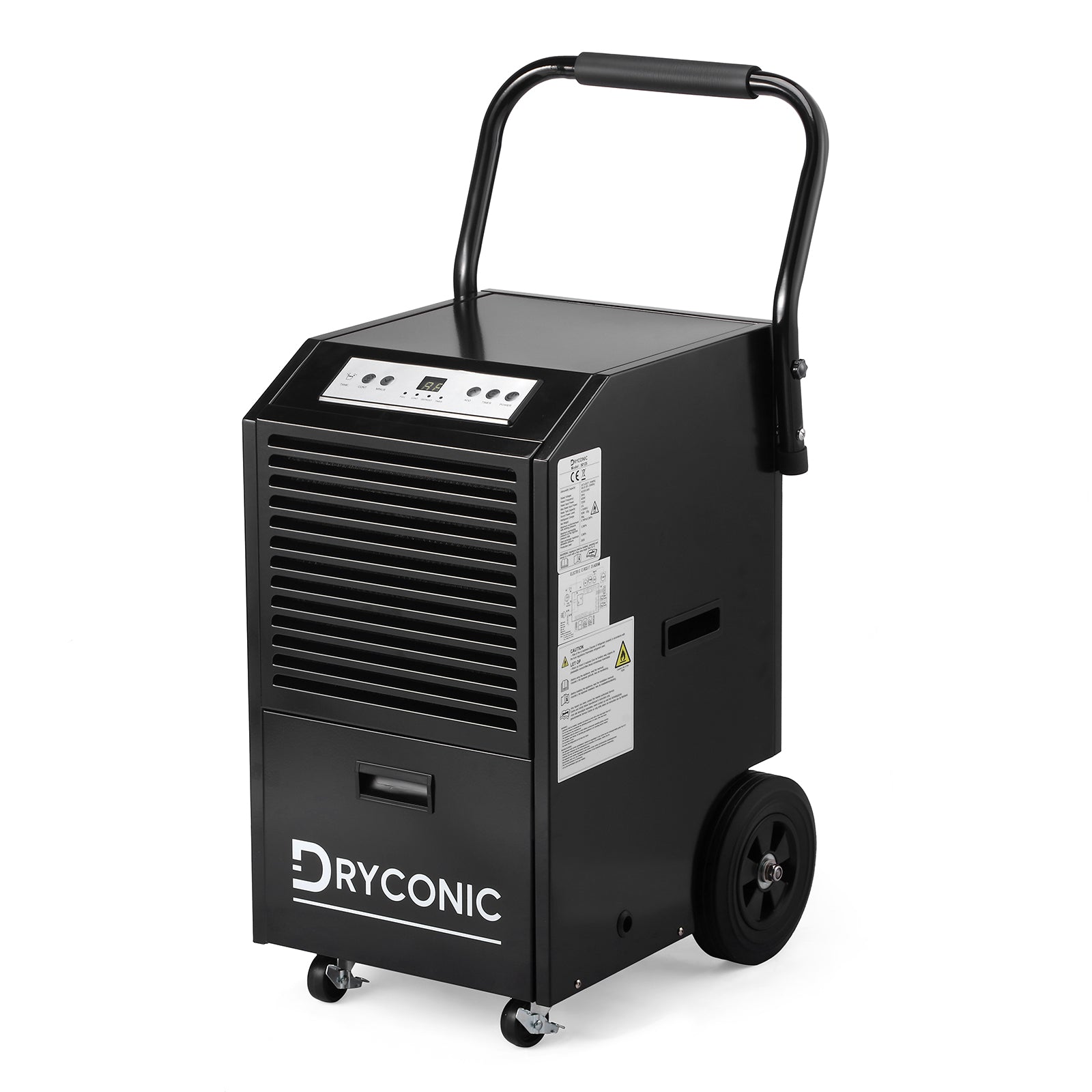 Dryconic luchtontvochtiger 50L - professionele bouwdroger - continue afvoer - 5,5L watertank