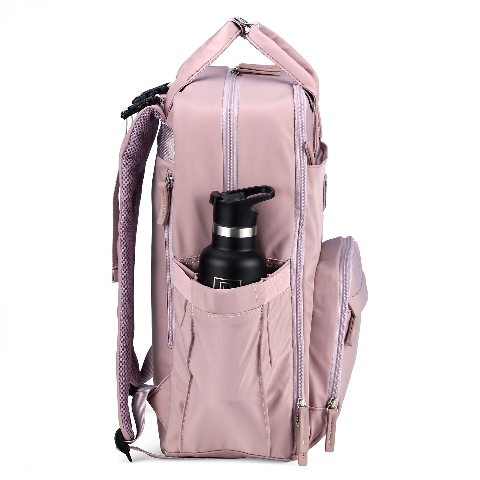 Brisby slijtvaste Luiertas – verzorgingstas – met buggymontage - Calm Lila