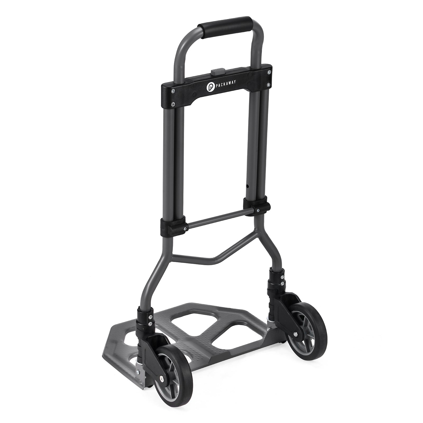 Packaway Steekwagen 75kg zwart - opvouwbaar