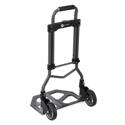 Packaway Steekwagen 75kg zwart - opvouwbaar