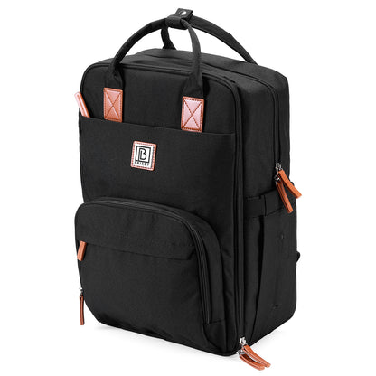 Unisex LTO rugtas zwart - Waterafstotend - laptopvak - geschikt als handbagage - levenslange garantie