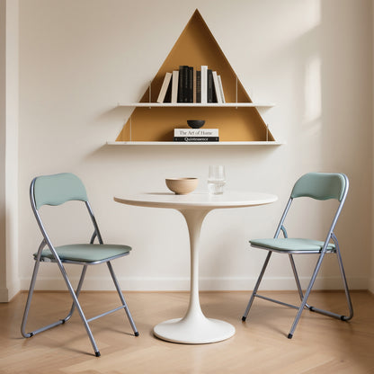 Bardi 2-delige Klapstoelen set PVC groen - 100 kg draagvermogen