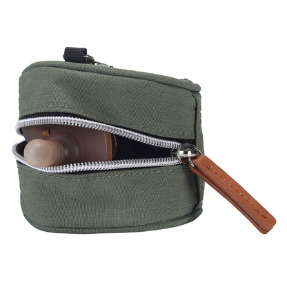 Brisby Luiertas duffel groen - incl. verschoonmat, isoleervakken en speenhouder