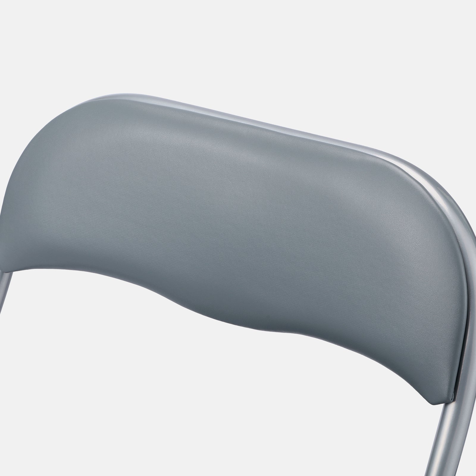 Bardi 2-delige Klapstoelen set PVC grijs - 100 kg draagvermogen