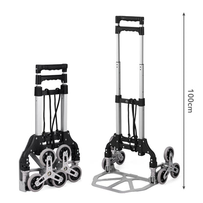 Packaway Steekwagen 70 kg - opvouwbaar - trapwielen - telescopisch handvat - aluminium