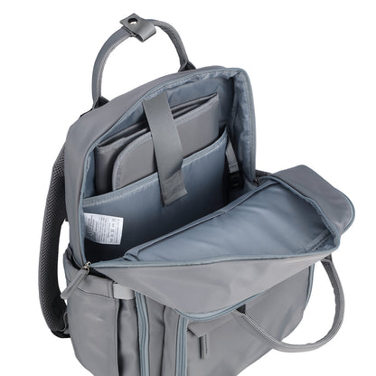Brisby slijtvaste Luiertas – verzorgingstas – met buggymontage - Bluishgrey