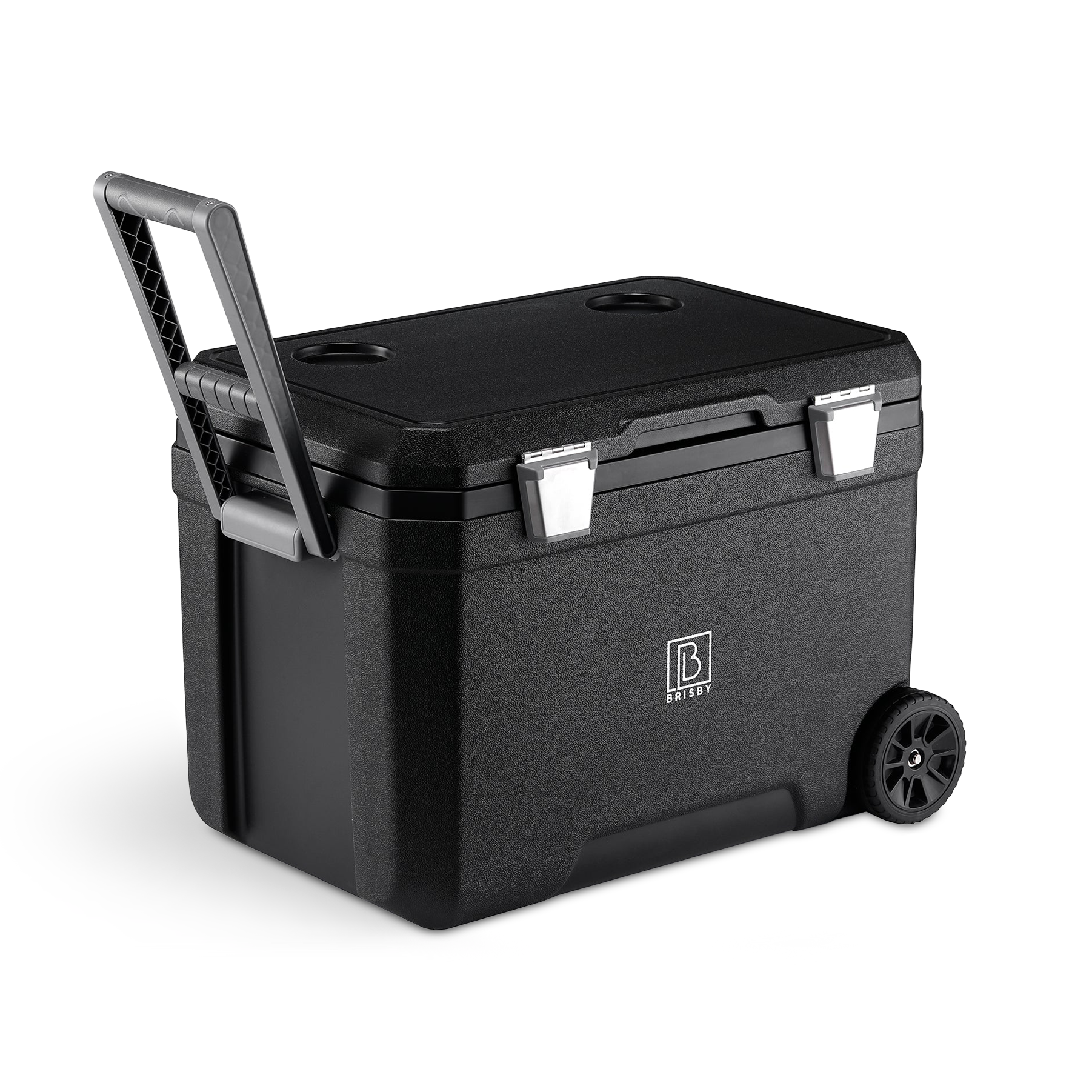 Cool box 45L black - 3 days insulation - 4 cooling elements - temperature-safe closure