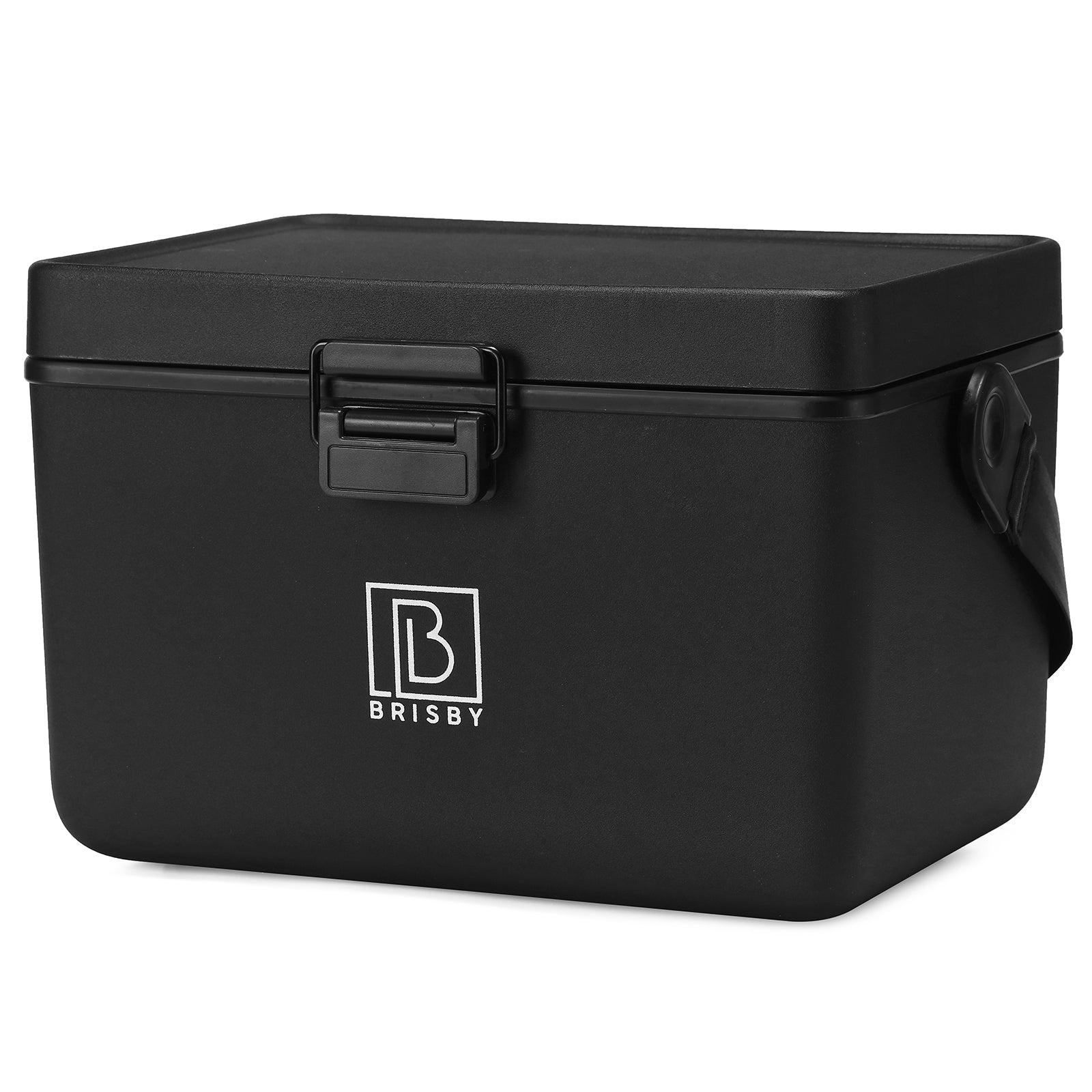 Cool box 12L with carrying strap black - dividers - cutting boards - up to 40 hours insulation - incl. 2 cooling elements of 200ml