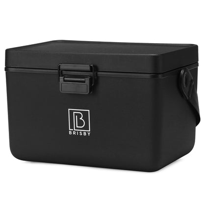 Cool box 12L with carrying strap black - dividers - cutting boards - up to 40 hours insulation - incl. 2 cooling elements of 200ml