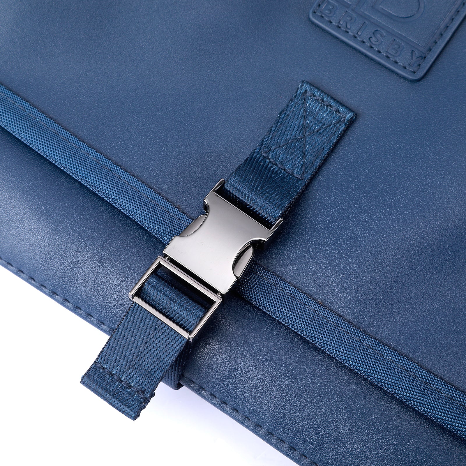 Brisby Luiertas weekendtas Venezia blauw - incl. koeltas, verschoningsmat