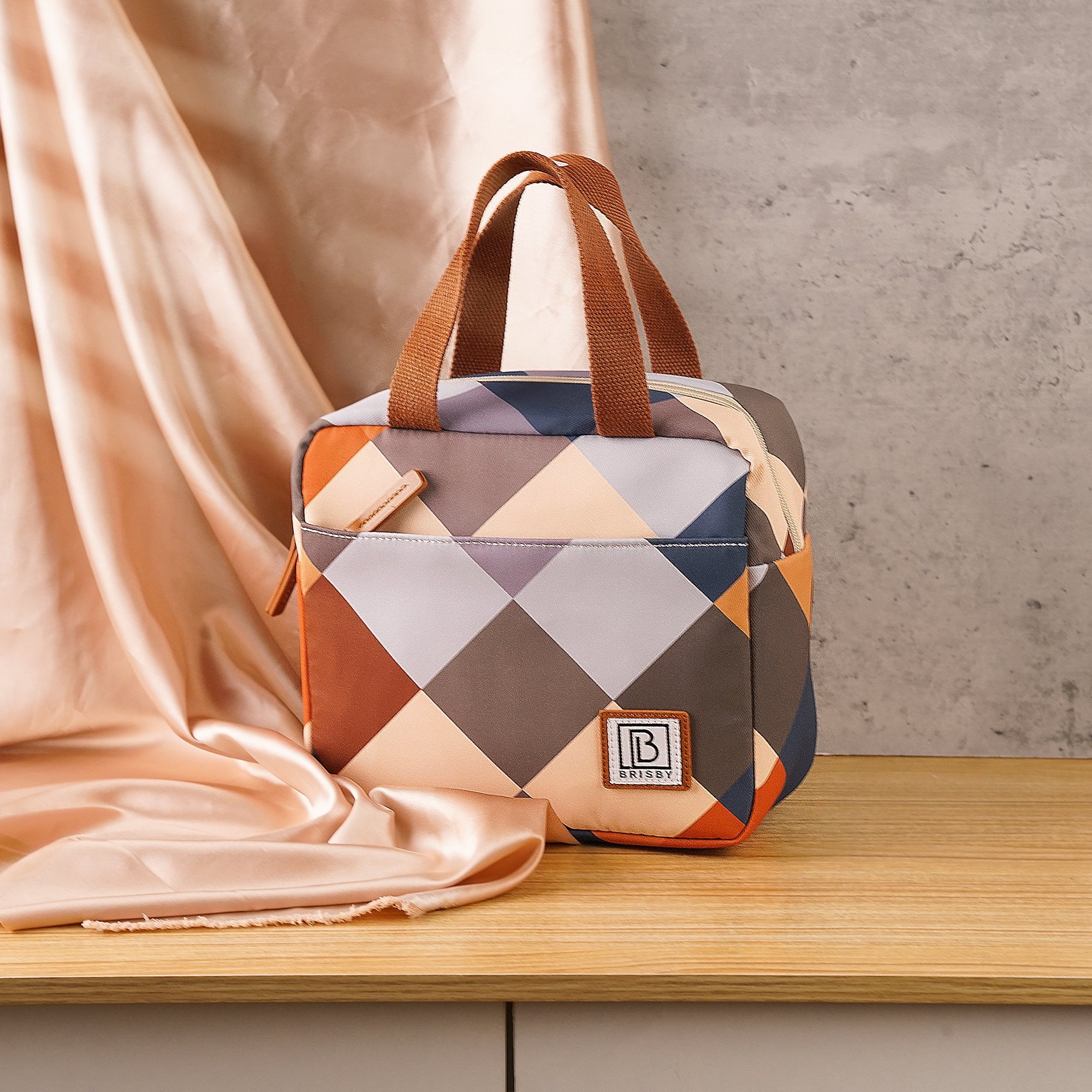 Cooler bag 4L block - 4-layer insulated - free cooling element