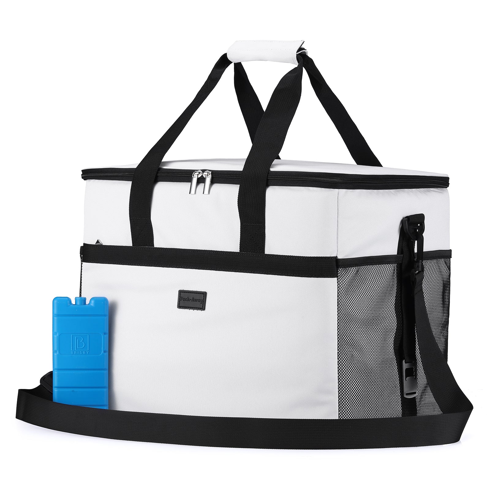 Packaway Koeltas 40L wit - incl. 6 koelelementen, draagband