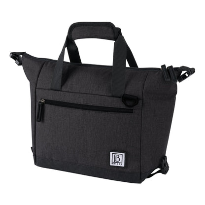 Brisby Koeltas 12L zwart - incl. 2 koelelementen, schouderband