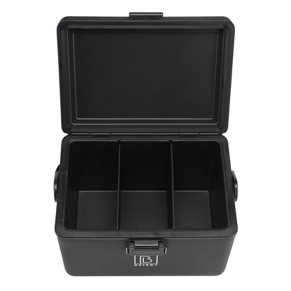 Cool box 12L with carrying strap black - dividers - cutting boards - up to 40 hours insulation - incl. 2 cooling elements of 200ml