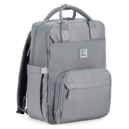 Brisby slijtvaste Luiertas – verzorgingstas – met buggymontage - Bluishgrey