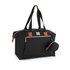 Duffel durable diaper bag black - large nursing bag - Incl. changing mat, insulated compartments and pacifier holder