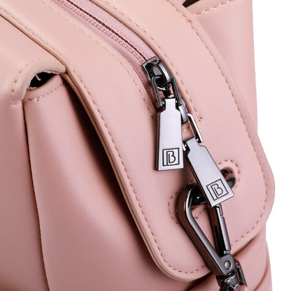 Brisby Venezia weekendtas roze - incl. ophanghaken