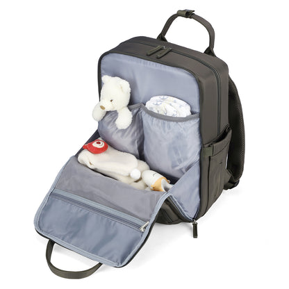 Brisby slijtvaste Luiertas – verzorgingstas – met buggymontage - Forest Green