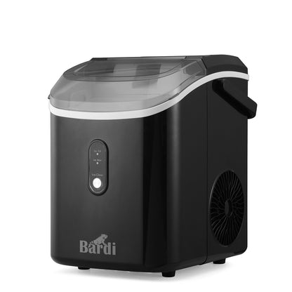 Bardi Nugget IJsblokjesmachine Rond 1,1L zwart - 15 kg/24 uur - incl. thermosbeker