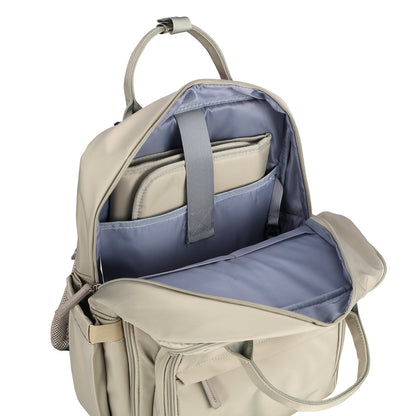Brisby slijtvaste Luiertas – verzorgingstas – met buggymontage - Mist Green