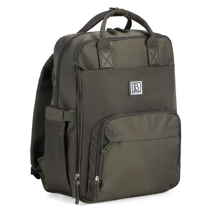 Brisby slijtvaste Luiertas – verzorgingstas – met buggymontage - Forest Green