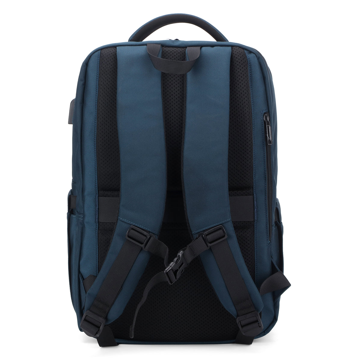 Brisby Rugzak Pro 2 – Laptoprugzak tot 15,7 inch voor Werk, School en Reizen – Waterafstotend – Met Tabletvak, Antidiefstalvak en Trolleysleeve – Blauw