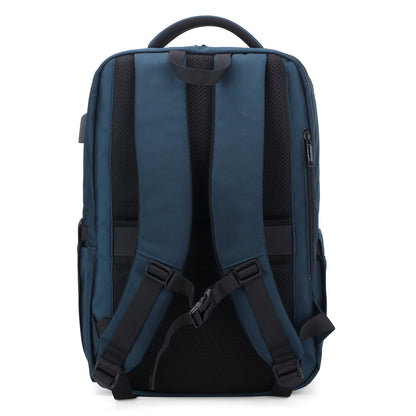 Brisby Rugzak Pro 2 – Laptoprugzak tot 15,7 inch voor Werk, School en Reizen – Waterafstotend – Met Tabletvak, Antidiefstalvak en Trolleysleeve – Blauw