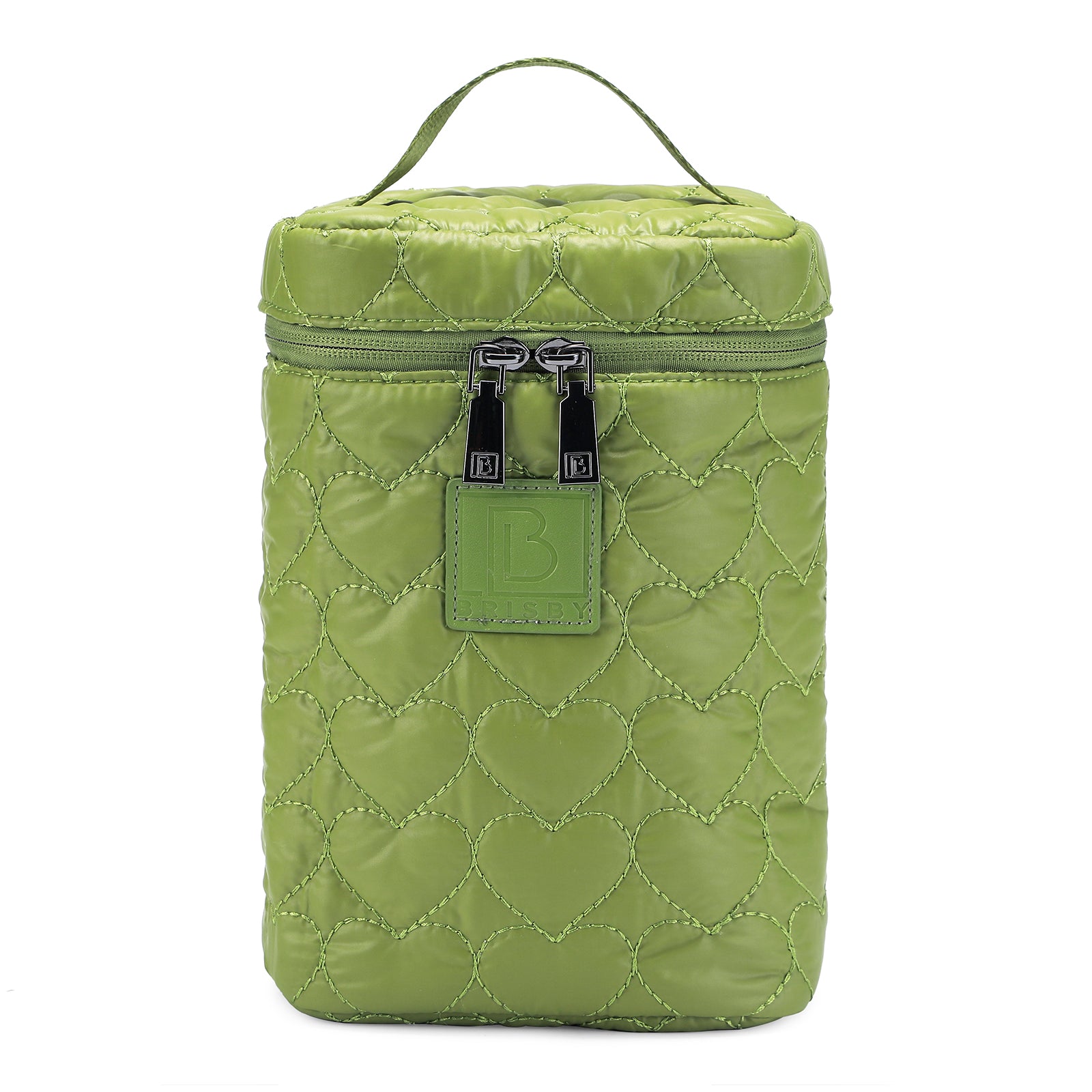 Florence diaper bag 17L green - shoulder bag, care bag - hard-wearing - incl. cool bag, changing mat and stroller hooks - nylon