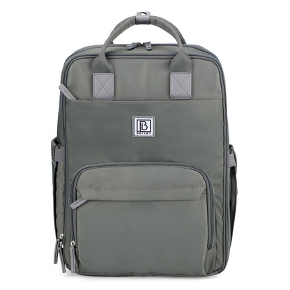 Brisby slijtvaste Luiertas – verzorgingstas – met buggymontage - Mist Green