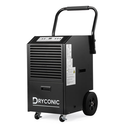 Dryconic luchtontvochtiger 50L - professionele bouwdroger - continue afvoer - 5,5L watertank