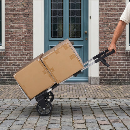 Packaway Professionele Opvouwbare Steekwagen 250 kg – Inklapbare Transportkar – 10 kg – Inklapbare Wielen en Schep
