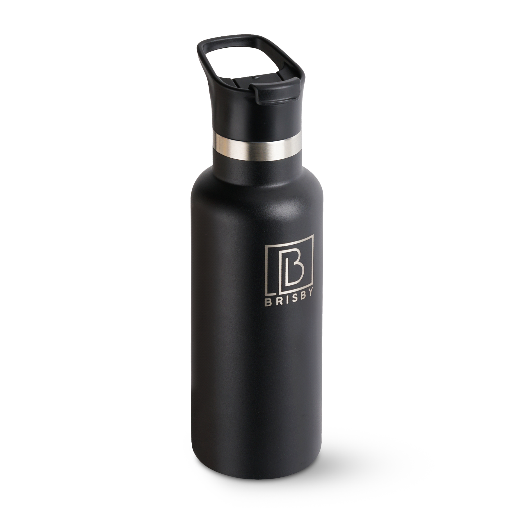 Thermos flask stainless steel 500ml black - BPA Free - 24 hours cold - 12 hours warm