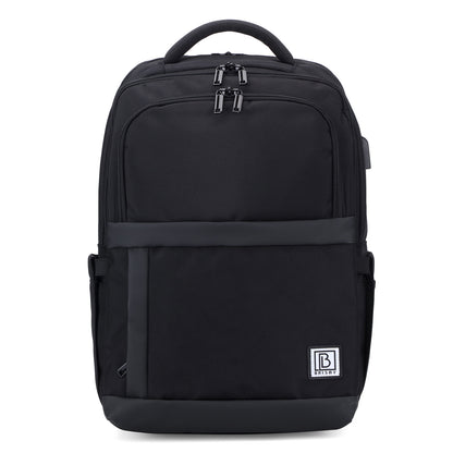 Brisby Rugzak Pro 2 – Laptoprugzak tot 15,7 inch voor Werk, School en Reizen – Waterafstotend – Met Tabletvak, Antidiefstalvak en Trolleysleeve – Zwart