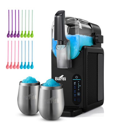 Bardi Slushmachine 2,6L  + 2 thermoscups RVS set - ArcticCool compressor - fluisterstil 40 dB