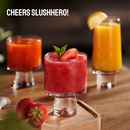 Bardi Slushmachine 2,6L  + 2 thermoscups wit set - 7-in-1