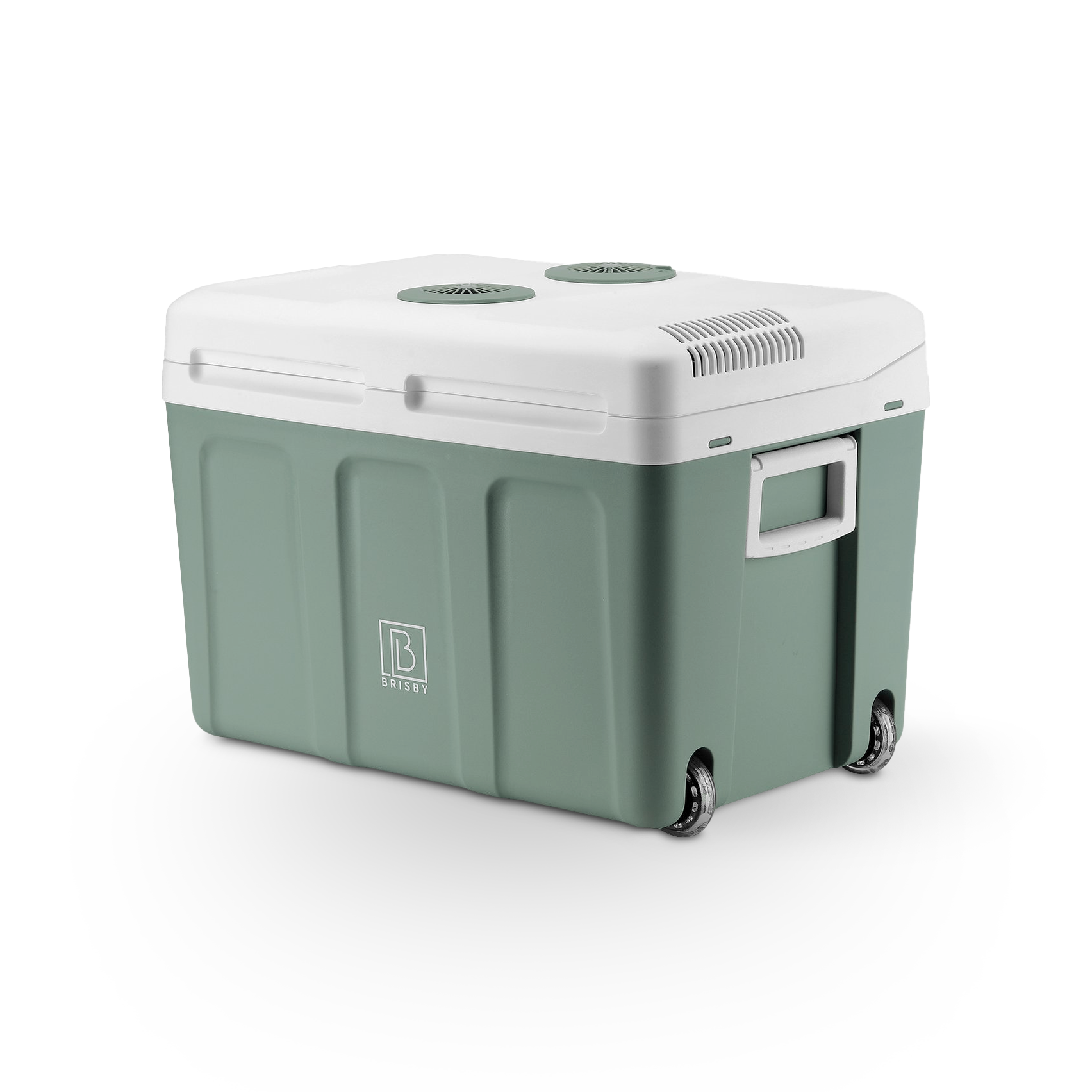 Elektrische koelbox 40L groen incl. GRATIS 8L koelbox - AC/DC 12V, 220/230V - incl. divider