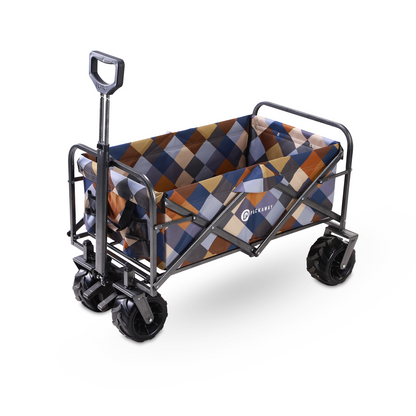 XL opvouwbare bolderkar 80kg blok - 98 x 45 cm - heavy duty - wasbaar polyester