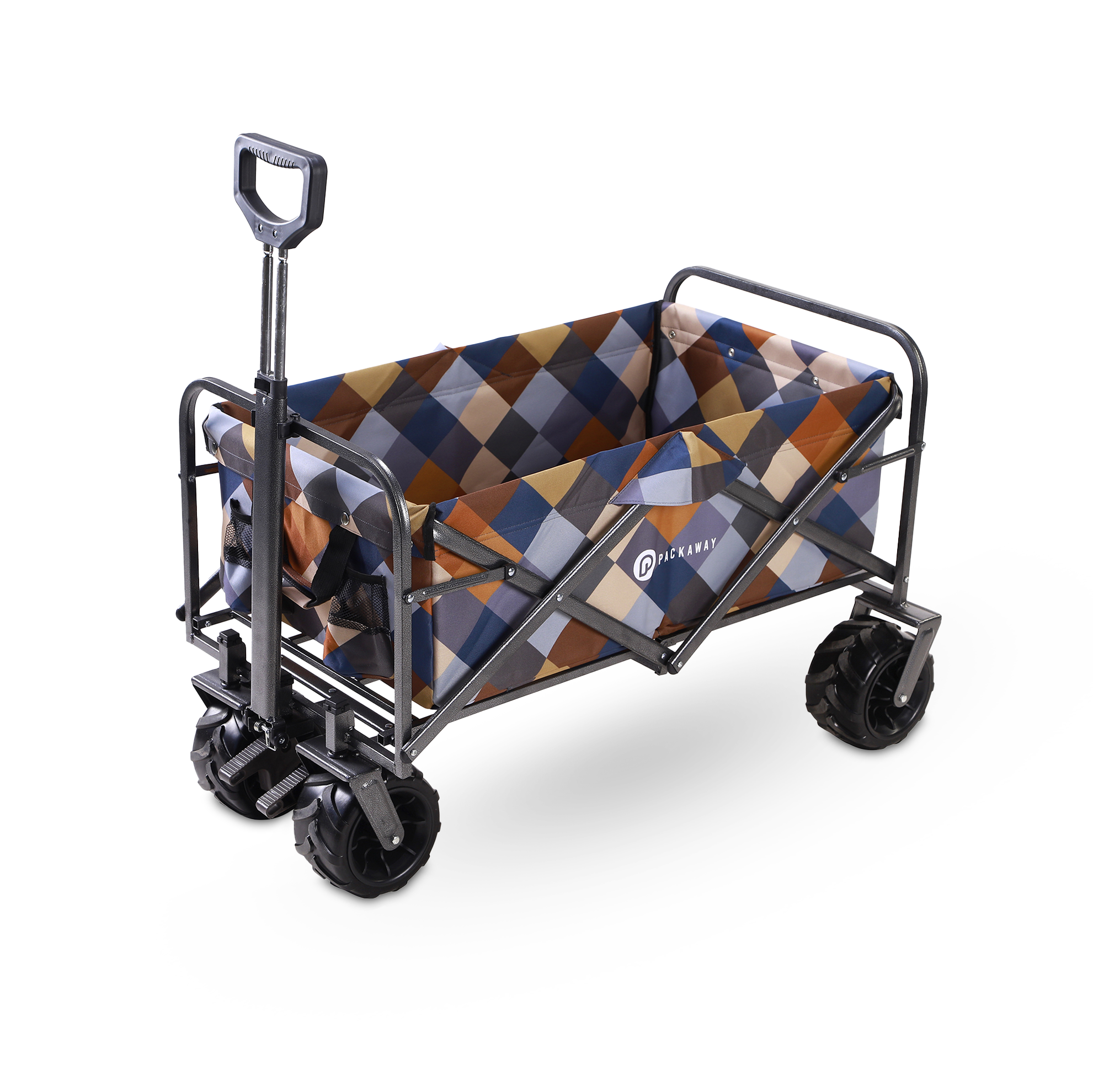 Packaway Bolderkar XL 80kg blok - opvouwbaar - heavy duty - wasbaar