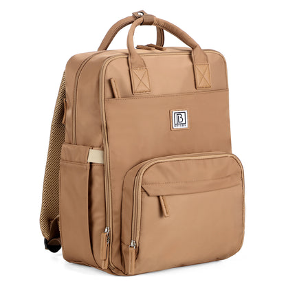 Brisby slijtvaste Luiertas – verzorgingstas – met buggymontage - True Terracotta