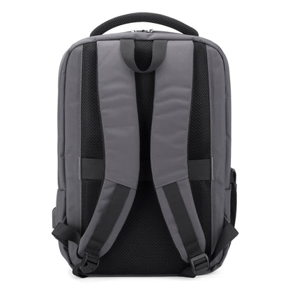 Brisby Rugzak Pro 1 – Laptoprugzak tot 15,7 inch voor Werk, School en Reizen – Waterafstotend – Met Tabletvak, Antidiefstalvak en Trolleysleeve - Grijs