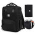 Brisby slijtvaste Luiertas – verzorgingstas – met buggymontage - Signature Black