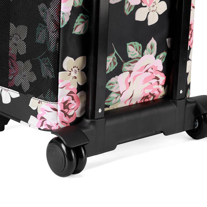 Brisby Boodschappentrolley 32L dark flower - incl. koelvak, koelelementen