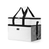 Koeltas 40L wit - Lunchtas - opvouwbaar - 4-laags geïsoleerd - incl. 4 gratis koelelementen en draagband Brisby Rugzak voor Dames & Heren – Comfortabele, Waterafstot