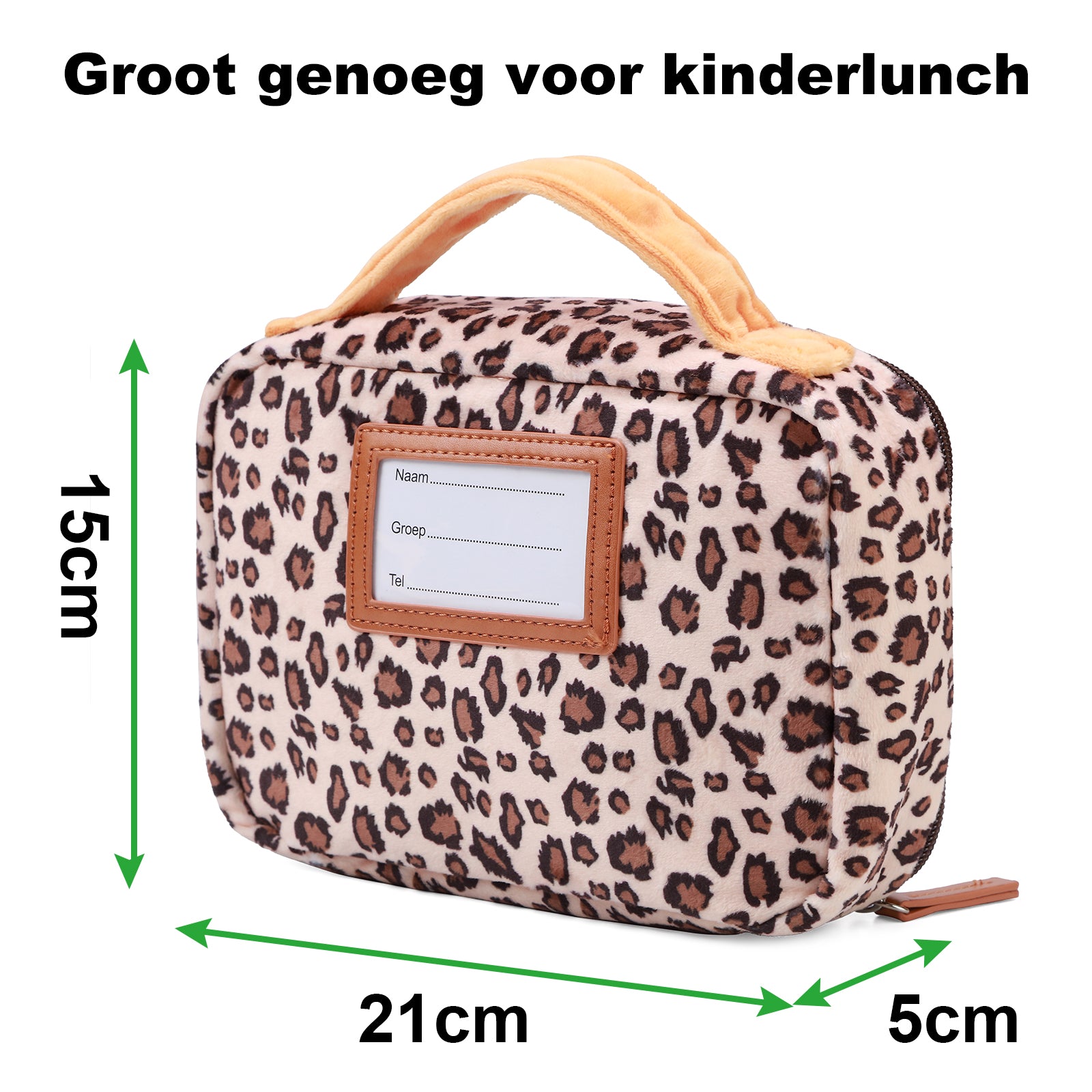 Giraffe peuter set - incl. rugtas, knuffel en lunchtas