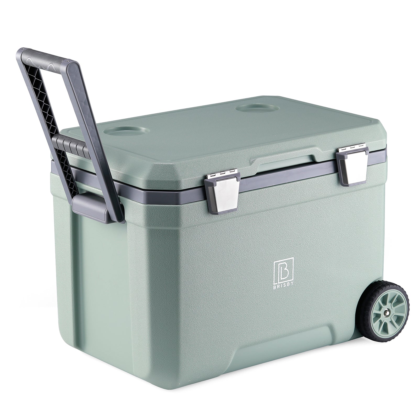 Cool box 45L green - 3 days insulation - 4 cooling elements - temperature-safe closure
